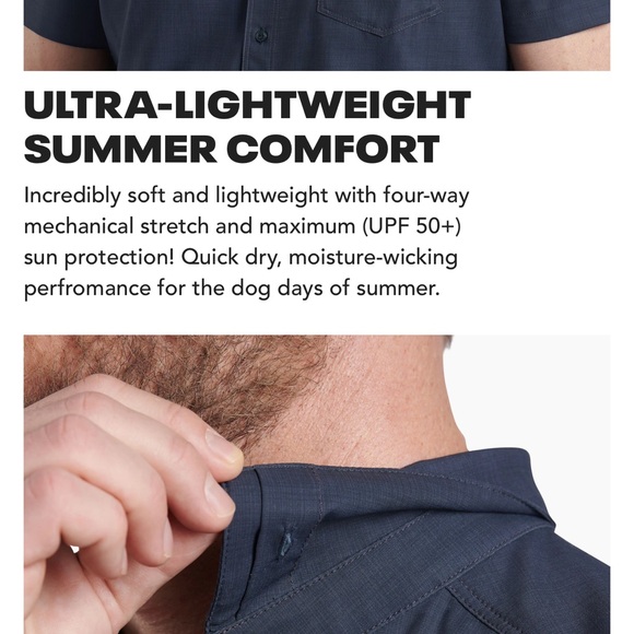 Kuhl PERSUADR™ Lightweight, quick-dry, moisture-wicking sun protection - Picture 6 of 13